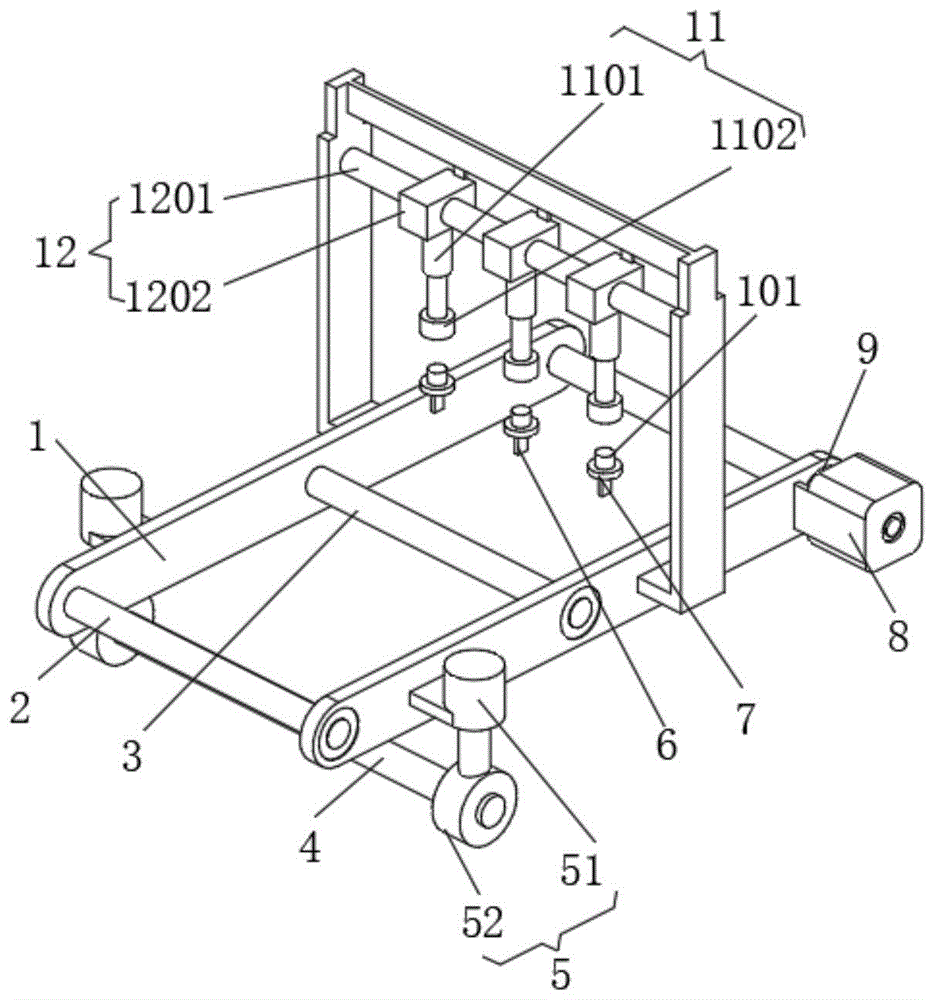 一種防褶皺的聚酯薄膜分切機(jī)的制作方法 一種防褶皺的聚酯薄膜分切機(jī)的制作方法