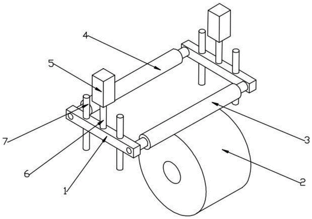一種膠帶分條機噪音消除裝置的制作方法 一種膠帶分條機噪音消除裝置的制作方法