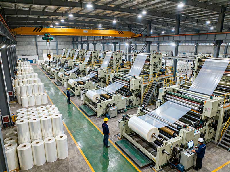 塑料薄膜分切機(jī)：薄如蟬翼，切若游絲