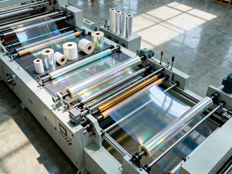 塑料薄膜分切機：薄如蟬翼，切若游絲